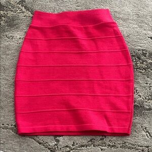Chic Women's Pink Pencil Skirt